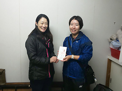 女子 2位トーナメント 優勝